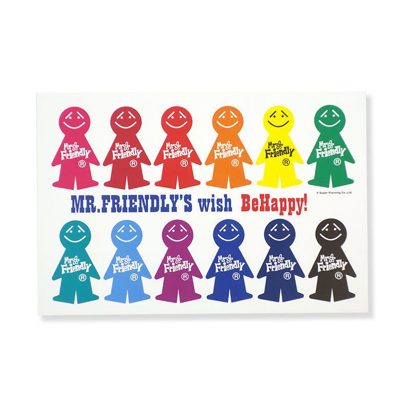 MR.FRIENDLY ポストカード – MR.FRIENDLY OFFICIAL SITE
