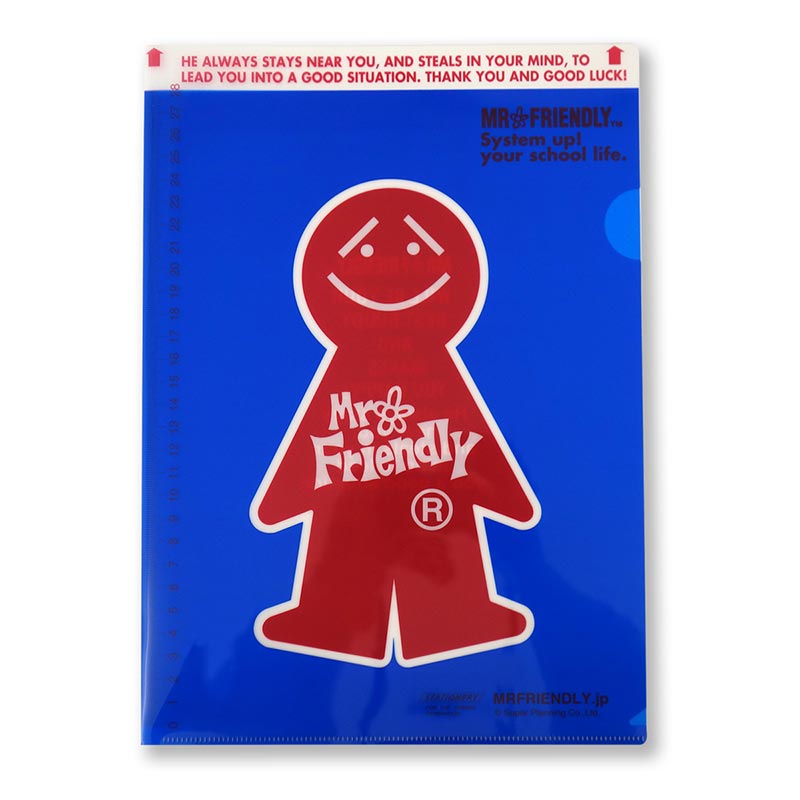 クリアファイルA（4柄） – MR.FRIENDLY OFFICIAL SITE